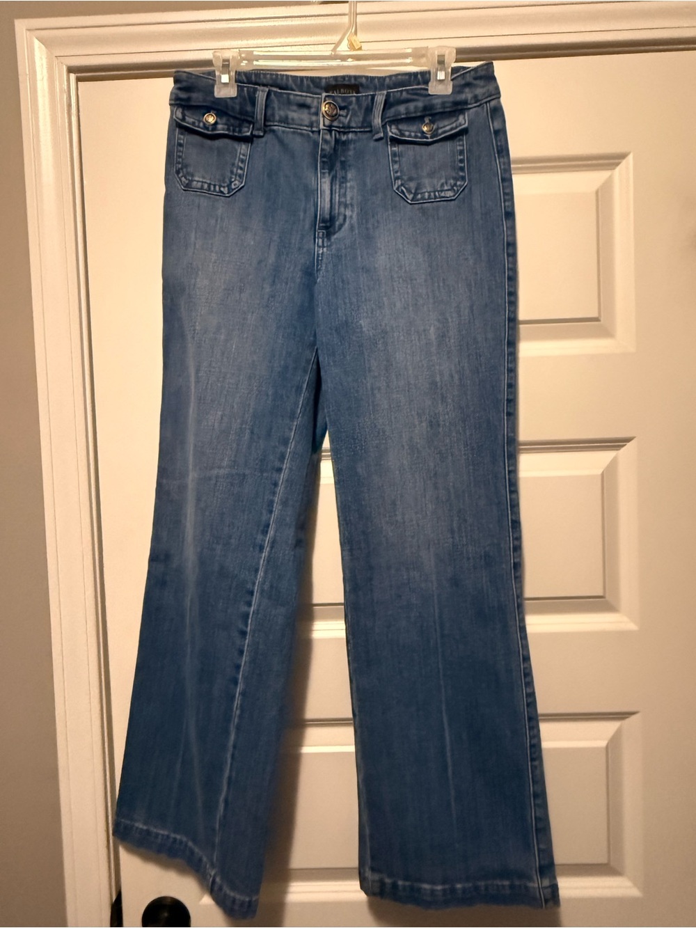 Women’s Wide Leg Talbots Classic Jean Trousers